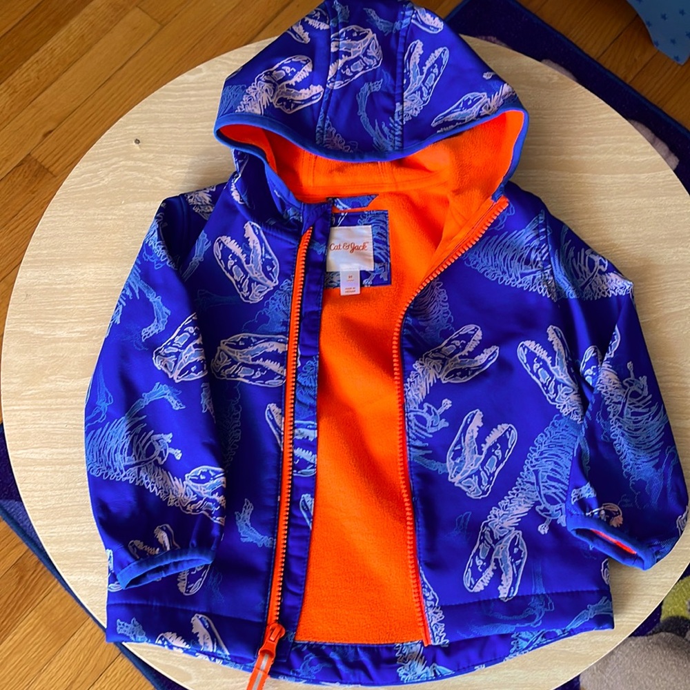 Cat & Jack softshell Dinosaur Jacket 2T